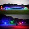 Flying Disc - 16 Million Colors RGB or 36 LEDs, Extremely Bright, Smart Modes, Camping Essentials for Teens/Kids/Adults/Men/Boys/Girls, Auto Light Up, Patented, Rechargeable, Waterproof, 175g